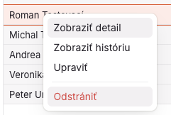 Zmazanie subjektu